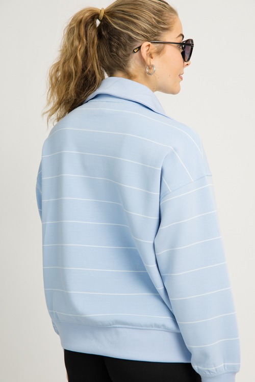 Modal Stripe Half Zip, Frost - 1120-4.jpg