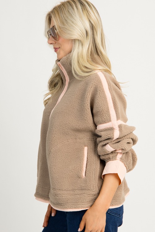 Contrast Trim Pullover, Smoky Brown - 1120-78.jpg