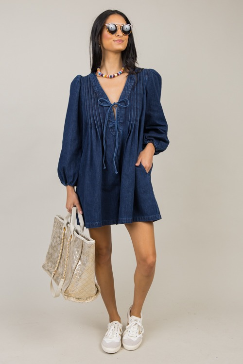 Pleated Denim Romper, Dark - 1120-84.jpg