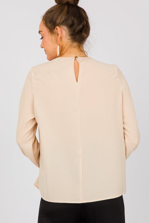 Shaylee Blouse, Lt. Taupe
