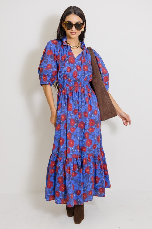 Floral Smock Waist Maxi, Midnight - 1125-1.jpg