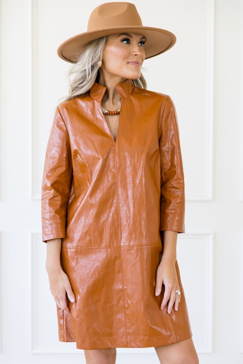 Rust Leather Dress - 1125-105h.jpg