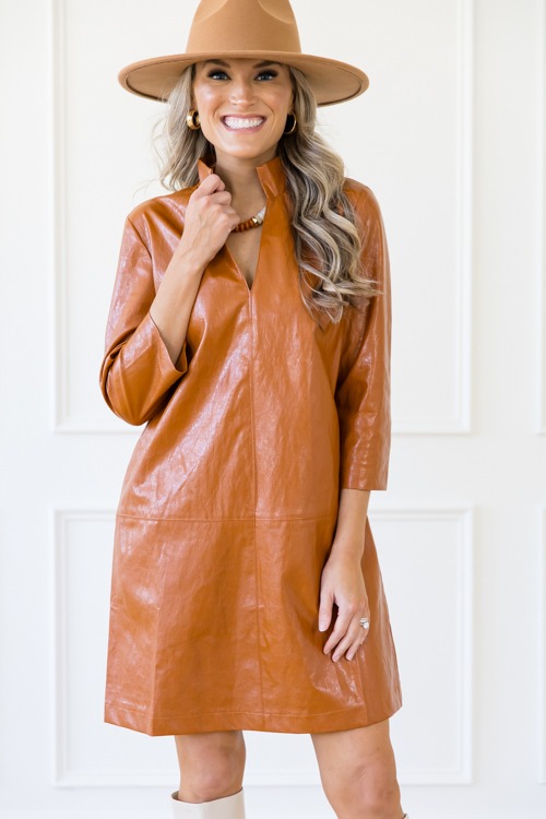 Rust Leather Dress - 1125-108.jpg