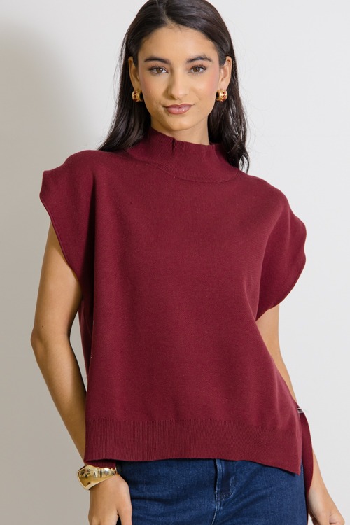 Simply Chic Sweater, Burgundy - 1125-119.jpg