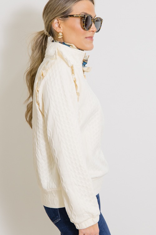 Preppy Texture Half Zip, Ecru - 1125-16.jpg