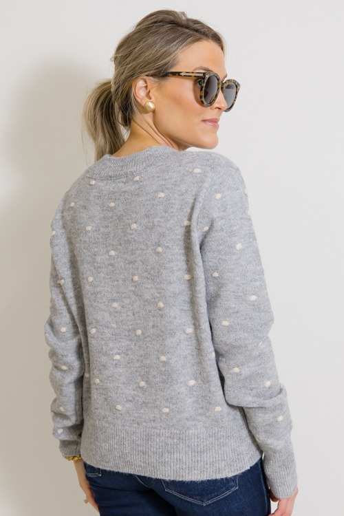 Dotted Texture Sweater, H. Grey - 1125-26.jpg