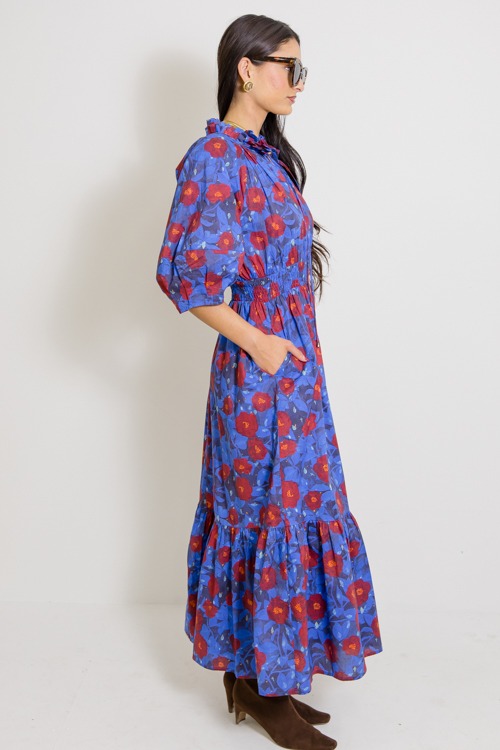 Floral Smock Waist Maxi, Midnight - 1125-3.jpg
