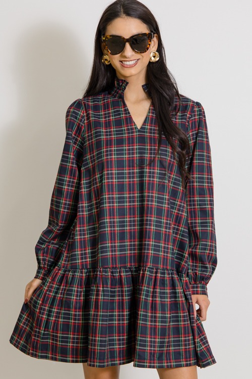Tess Tartan Dress, Navy - 1125-32 - Copy.jpg