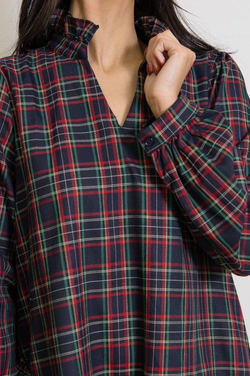 Tess Tartan Dress, Navy - 1125-35 - Copy.jpg