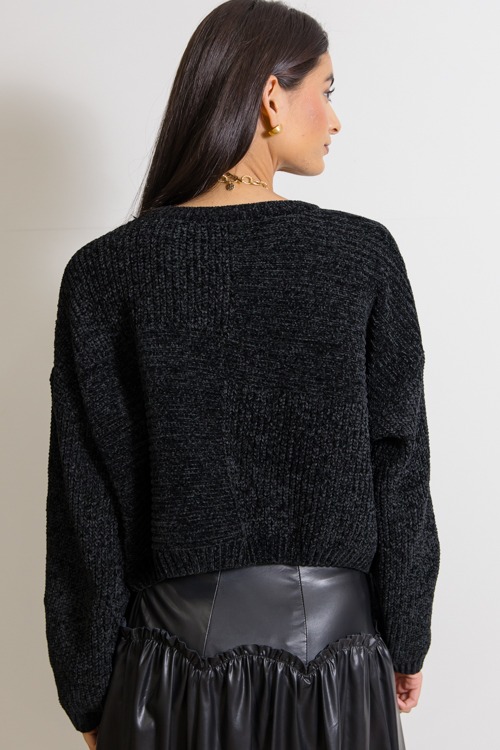 Boxy Chenille Sweater, Black - 1125-49.jpg