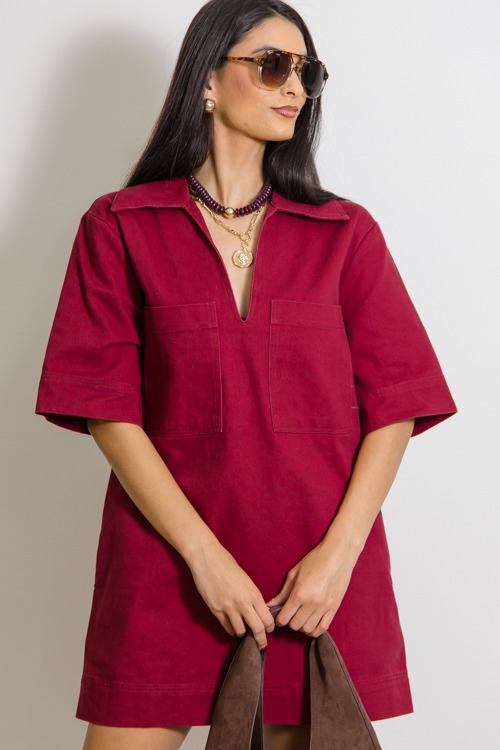 Rondelle Necklace, Burgundy - 1125-84.jpg