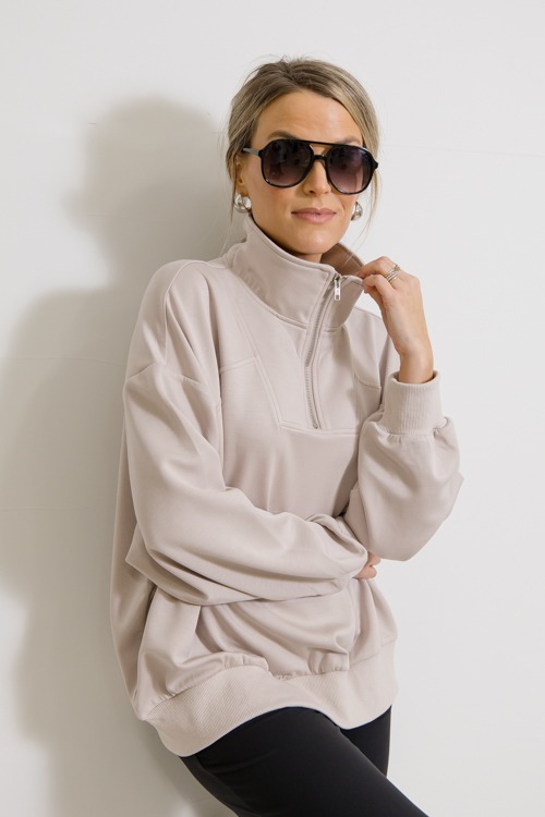 Quarter Zip Pullover, Taupe - 1125-98.jpg