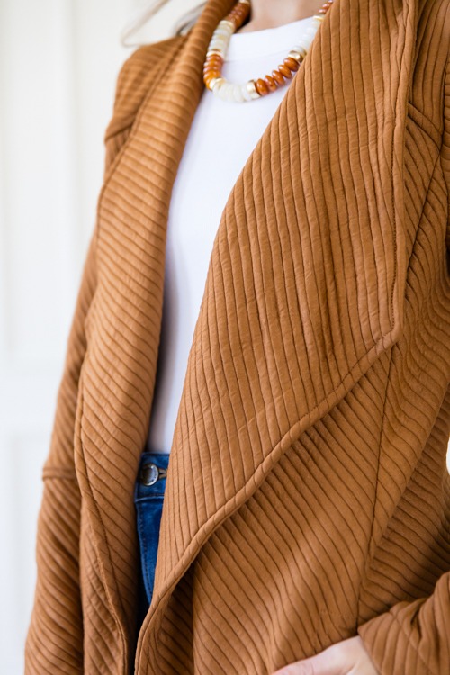 Stripe Texture Knit Topper, Camel - 1125-98h.jpg