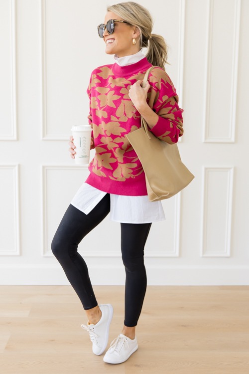 Joy Floral Sweater, Magenta/Taupe - 1127-17h.jpg