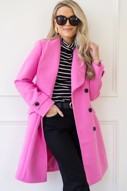 Polly Coat, Pink