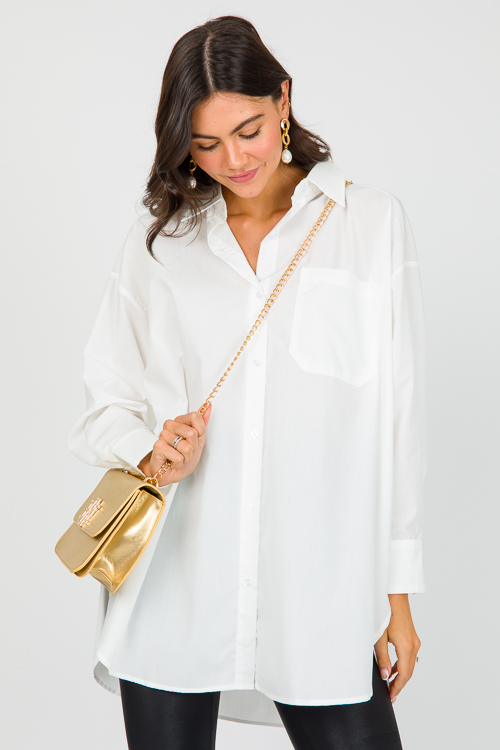 Oversize Classic Button Down