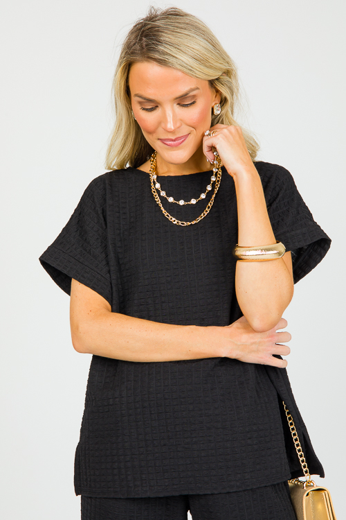 Taylor Textured Set, Black