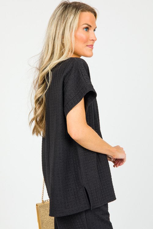 Taylor Textured Set, Black