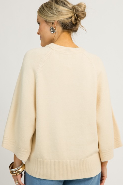 Lena Solid Sweater, Cream (MONDAY NEW ARRIVAL) - 1201-100.jpg
