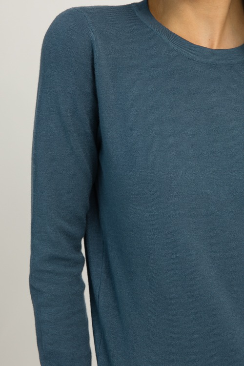Perfect Basic Sweater, Teal (MONDAY NEW ARRIVAL) - 1201-108h.jpg
