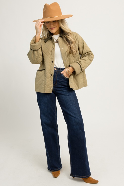 Ophelia Quilted Jacket, Olive (MONDAY NEW ARRIVAL) - 1201-11.jpg