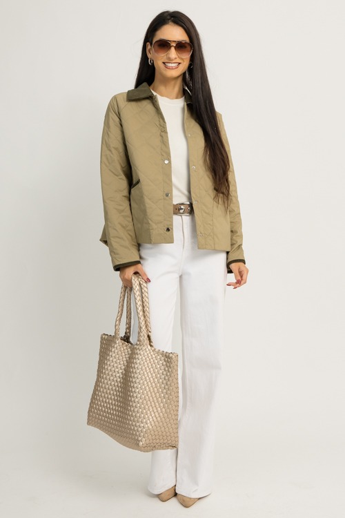 Ophelia Quilted Jacket, Olive (MONDAY NEW ARRIVAL) - 1201-12.jpg