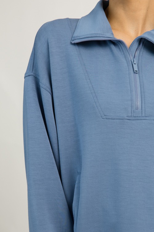 Modal Mock Neck Pullover, Blue (MONDAY NEW ARRIVAL) - 1201-125.jpg