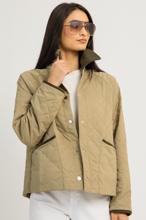 Ophelia Quilted Jacket, Olive (MONDAY NEW ARRIVAL) - 1201-14.jpg
