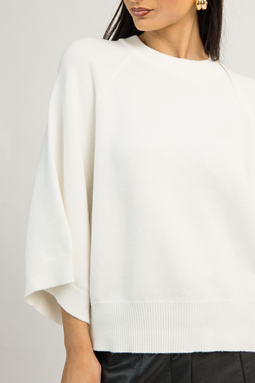 Raglan Sleeve Sweater, Cream (MONDAY NEW ARRIVAL) - 1201-152.jpg