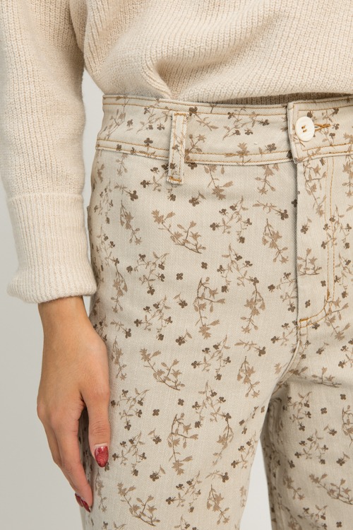 Floral Whimsy Jeans, Stone/Brown (MONDAY NEW ARRIVAL) - 1201-79.jpg