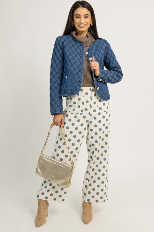 Polka Dot Pocket Pants, Blue (MONDAY NEW ARRIVAL) - 1201-82.jpg