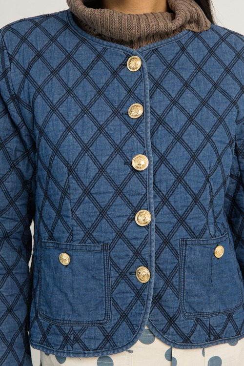 Chic Quilted Jacket, Denim Blue (MONDAY NEW ARRIVAL) - 1201-86.jpg