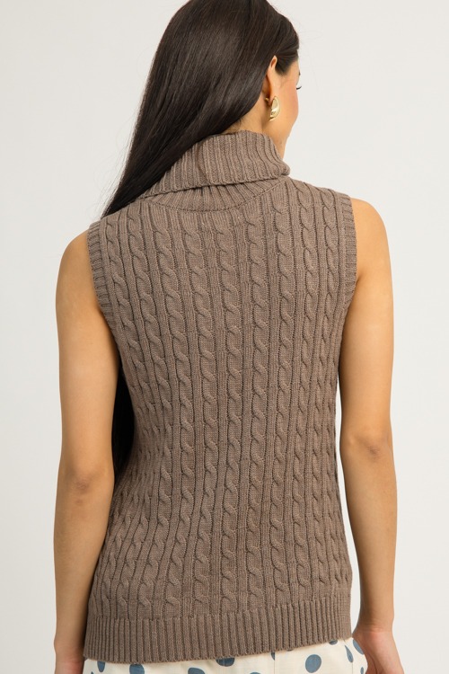 Kendra Cable Sweater, Brown (MONDAY NEW ARRIVAL) - 1201-88h.jpg