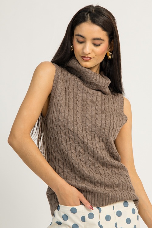 Kendra Cable Sweater, Brown (MONDAY NEW ARRIVAL) - 1201-91.jpg