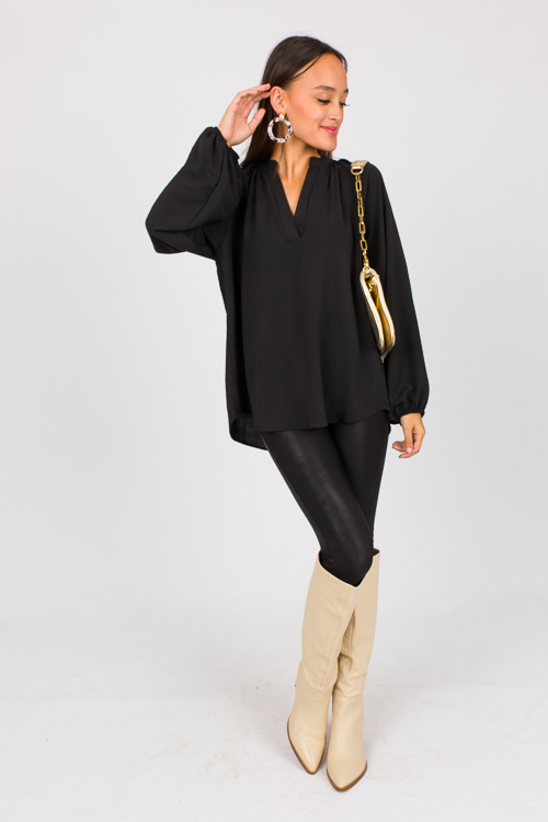 Keep It Professional Blouse,Blk