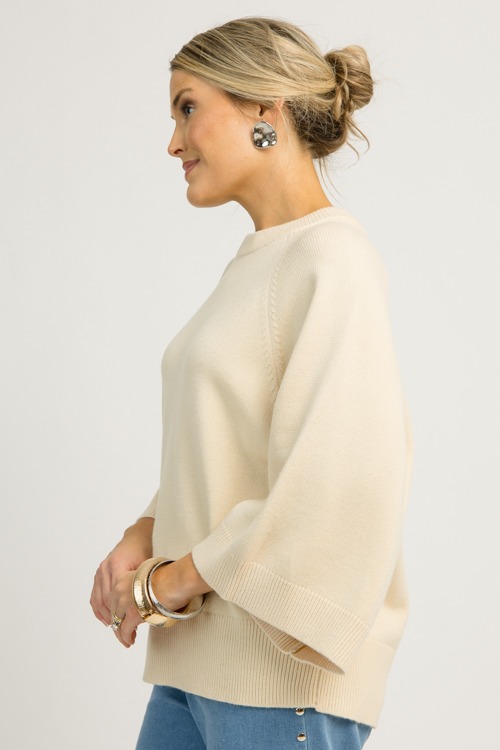 Lena Solid Sweater, Cream (MONDAY NEW ARRIVAL) - 1201-99.jpg