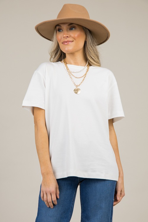 Everyday Tee, Ivory