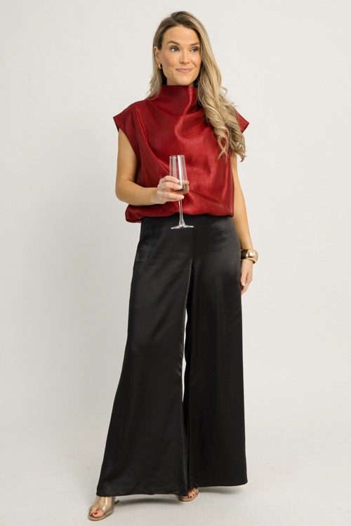 Shine On Blouse, Burgundy - 1202-133.jpg