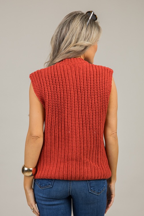 Button Sweater Vest, Red Orange (MONDAY NEW ARRIVAL) - 1202-156.jpg