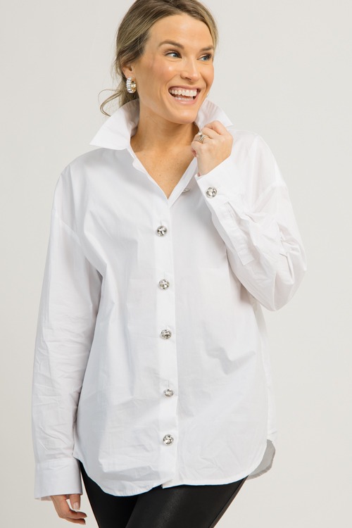 Jewel Button Tunic, White - 1202-160.jpg