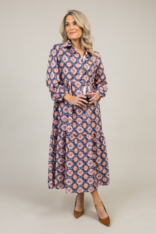 Maren Printed Midi, Navy - 1202-27.jpg