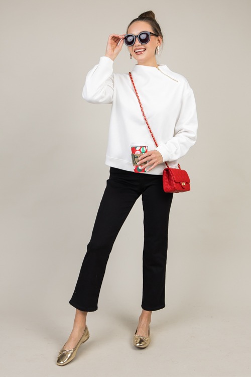 Zip Neck Sweatshirt, Cream - 1202-43.jpg