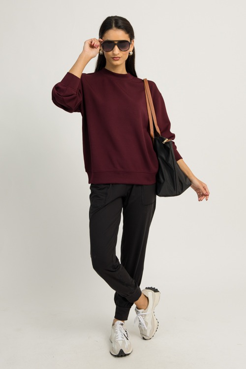 Sara Scuba Pullover, Dark Cherry - 1202-51.jpg