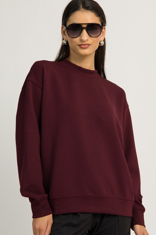 Sara Scuba Pullover, Dark Cherry - 1202-53.jpg