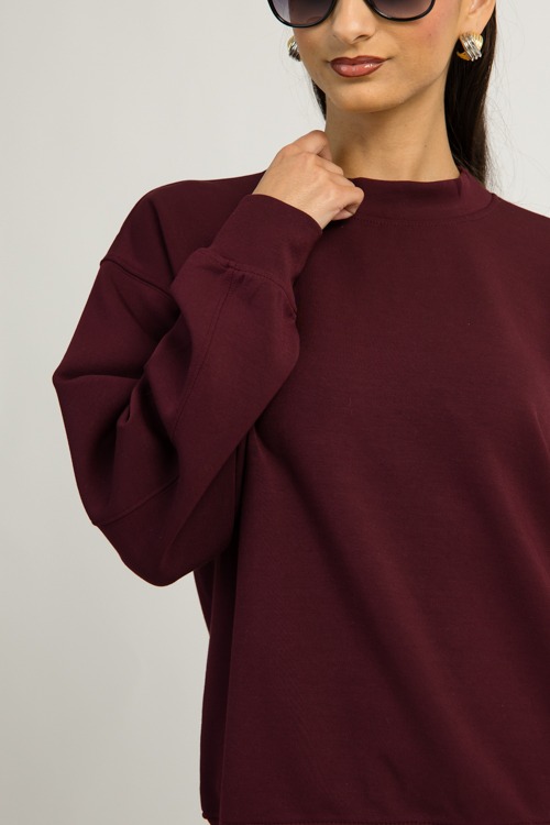Sara Scuba Pullover, Dark Cherry - 1202-56.jpg