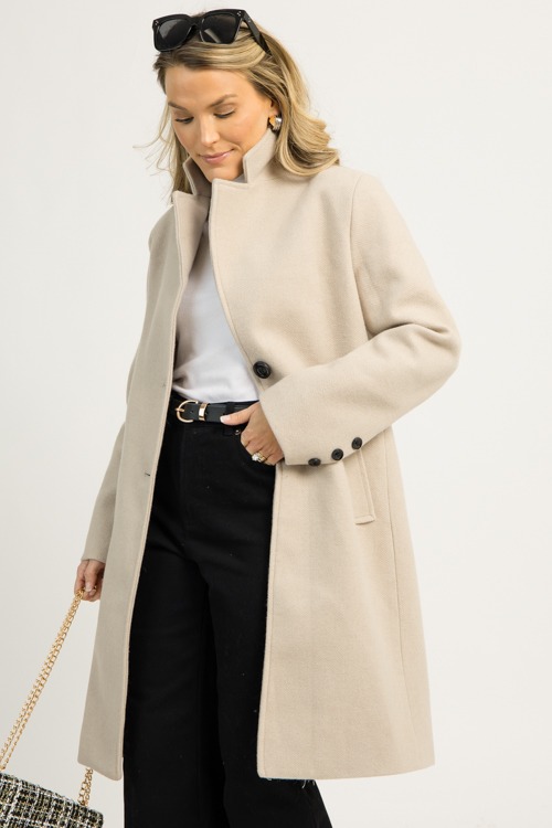 Classic Button Coat, Cream - 1203-119.jpg