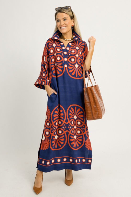 Lorelai Printed Maxi, Navy - 1203-17p.jpg
