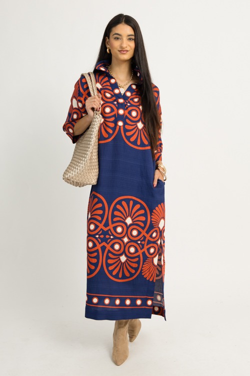 Lorelai Printed Maxi, Navy - 1203-19.jpg