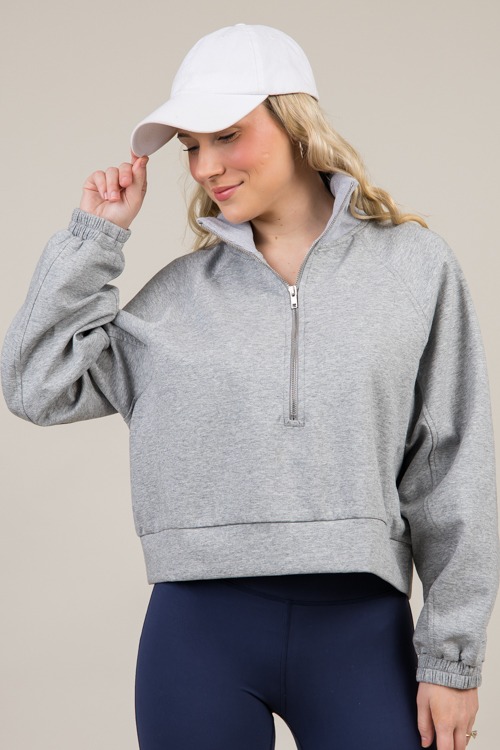 Nellie Zip Pullover, H. Grey - 1203-28.jpg