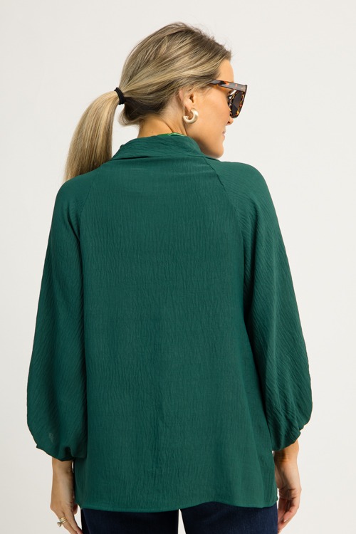 Russell Collared Blouse, Hunter - 1203-56.jpg